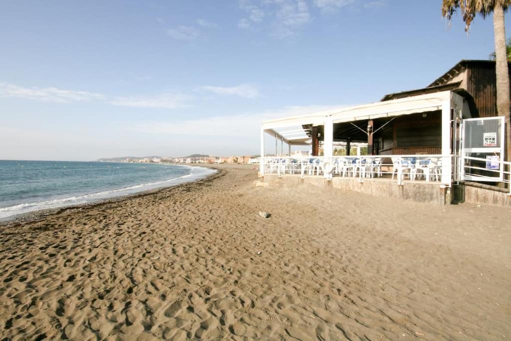Penthouse With Roof Terrace, Bbq, Pool- And Sea Views Apartment Buenas Noches Bagian luar foto